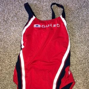 Speedo lifeguard swimsuit